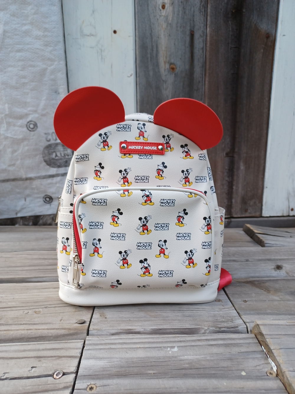 NWT Disney Mickey Mouse Red  Backpack Spring 2026.